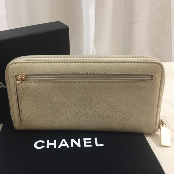 ❌Sold!!!Chanel CC zippy Long Wallet Purse, in Box - Picture 2 of 8